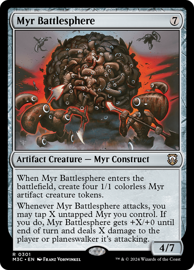 Myr Battlesphere [Modern Horizons 3 Commander]-1