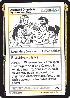Anax and Cymede & Kynaios and Tiro [Mystery Booster 2 Playtest Cards]-1