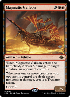 Magmatic Galleon (Promo Pack) [The Lost Caverns of Ixalan Promos]-3