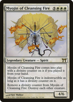 Myojin of Cleansing Fire [Champions of Kamigawa]-1