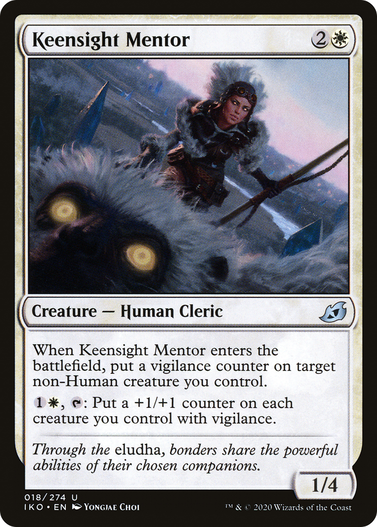 Keensight Mentor [Ikoria: Lair of Behemoths]-1