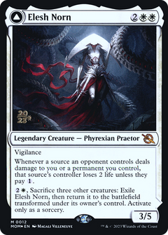 Elesh Norn // The Argent Etchings [March of the Machine Prerelease Promos]-1