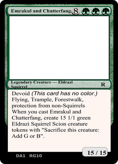 Emrakul and Chatterfang (UNK-RG10) - Unknown Event-1
