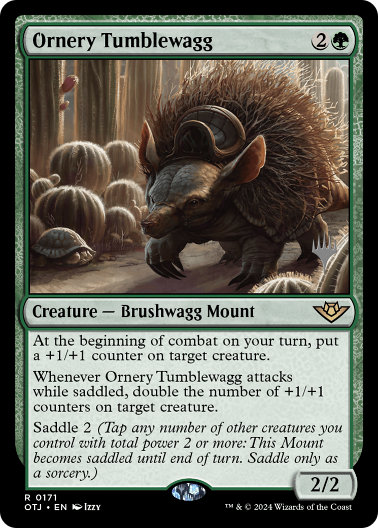 Ornery Tumblewagg (Promo Pack) [Outlaws of Thunder Junction Promos]-1
