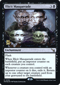 Illicit Masquerade [Murders at Karlov Manor Prerelease Promos]-1