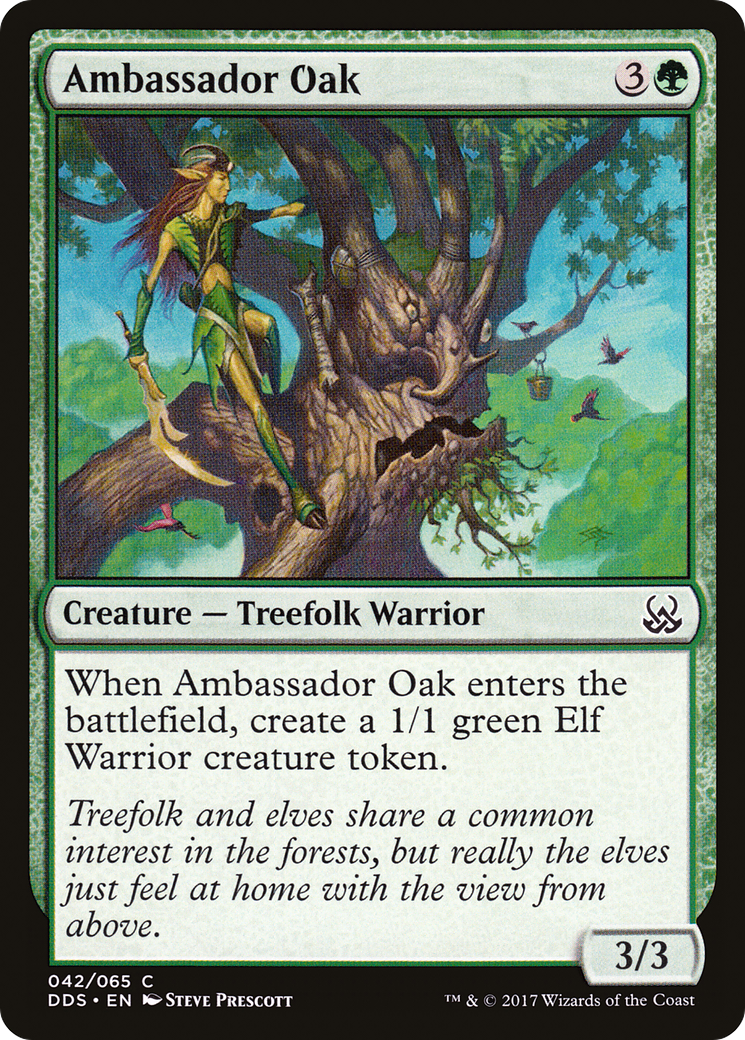 Ambassador Oak [Duel Decks: Mind vs. Might]-1