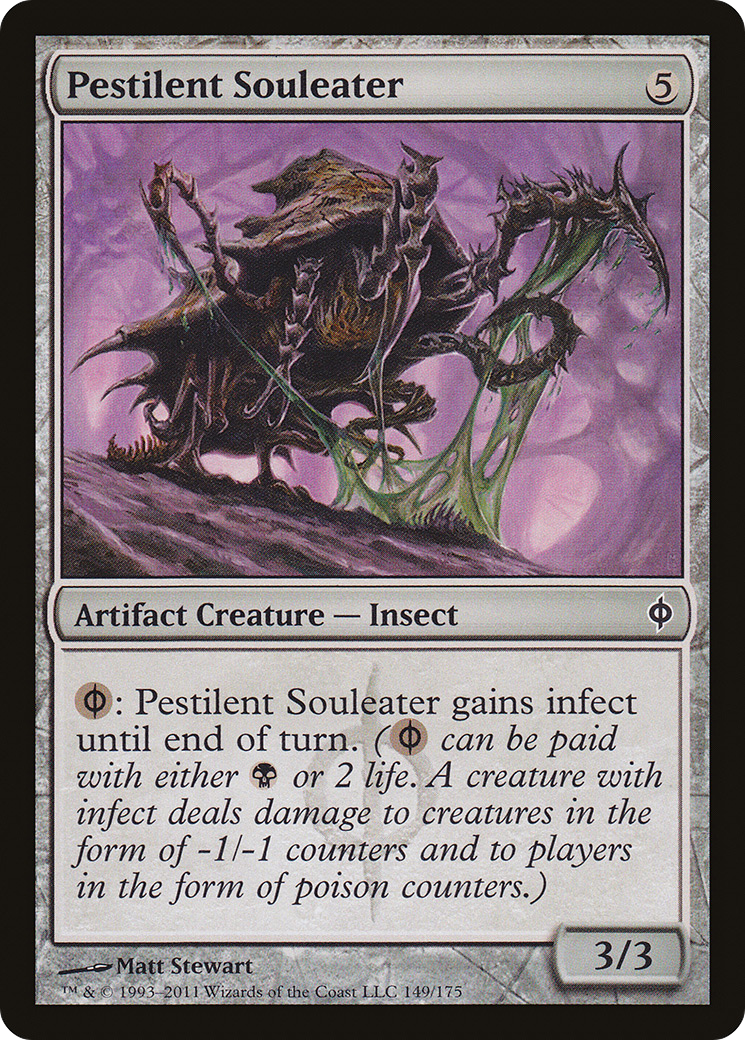 Pestilent Souleater [New Phyrexia]-1