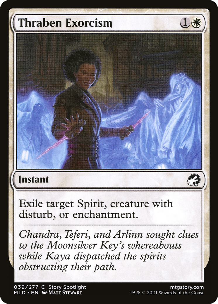 Thraben Exorcism (MID-039) - Innistrad: Midnight Hunt-1