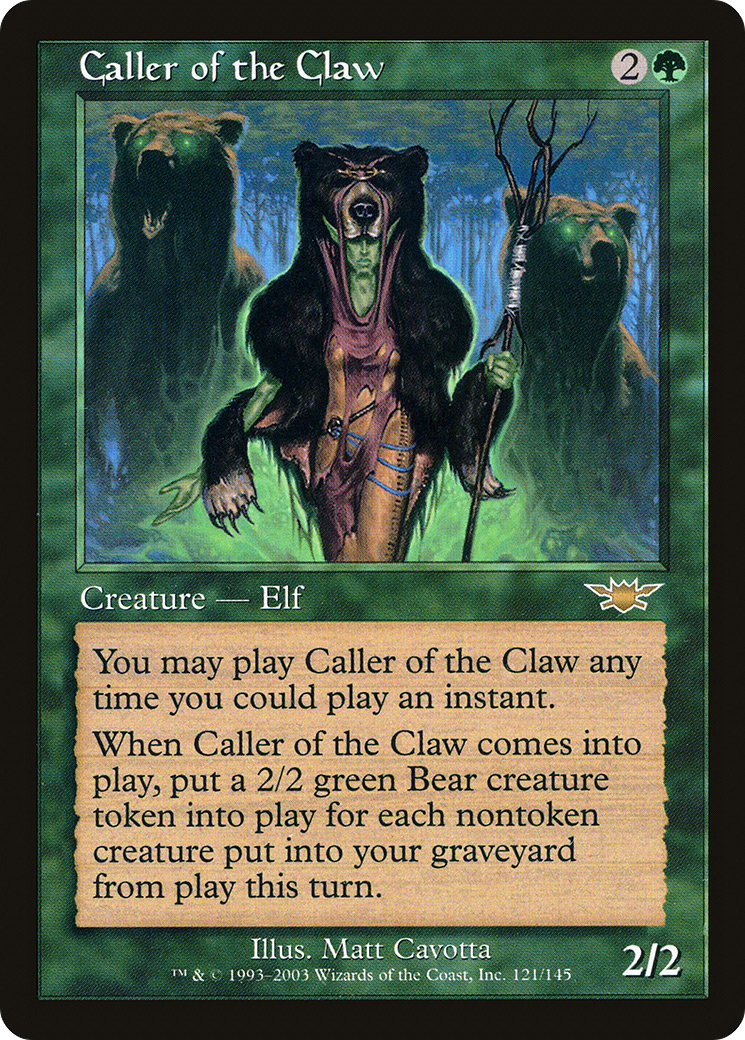 Caller of the Claw [Legions]-1