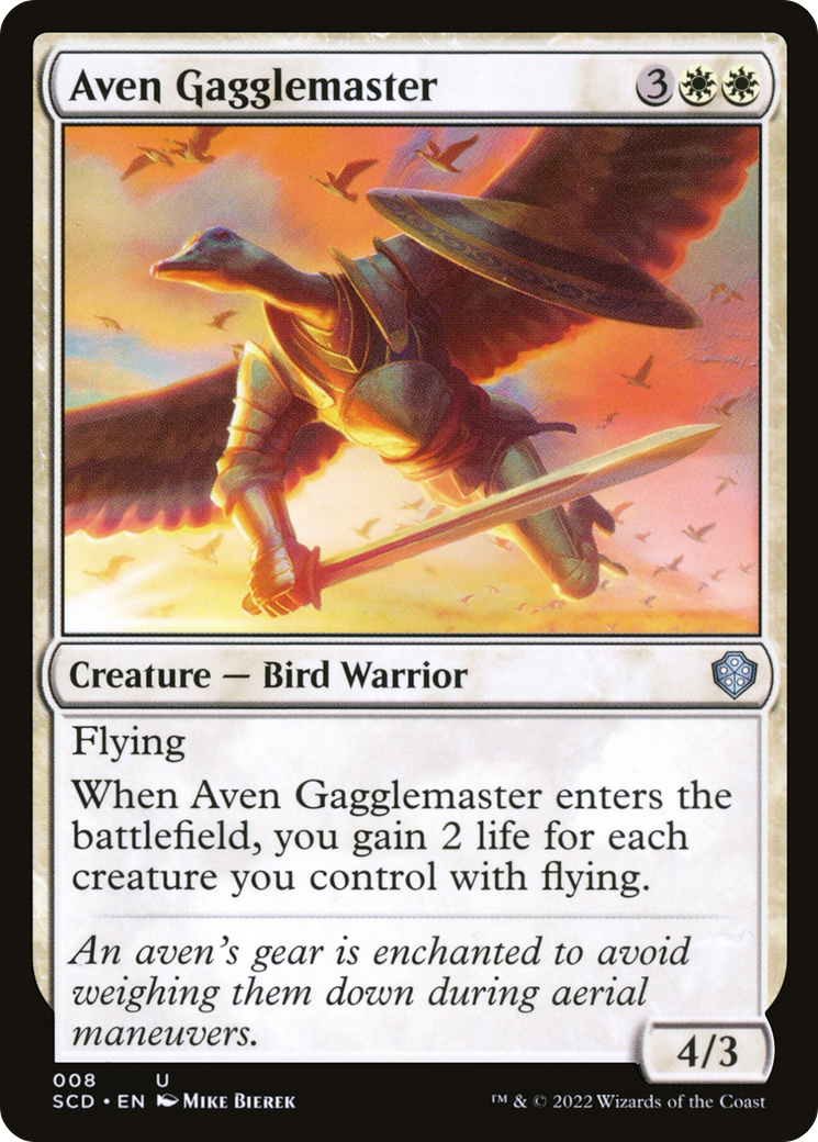 Aven Gagglemaster [Starter Commander Decks]-1