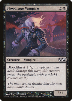 Bloodrage Vampire [Magic 2012]-1