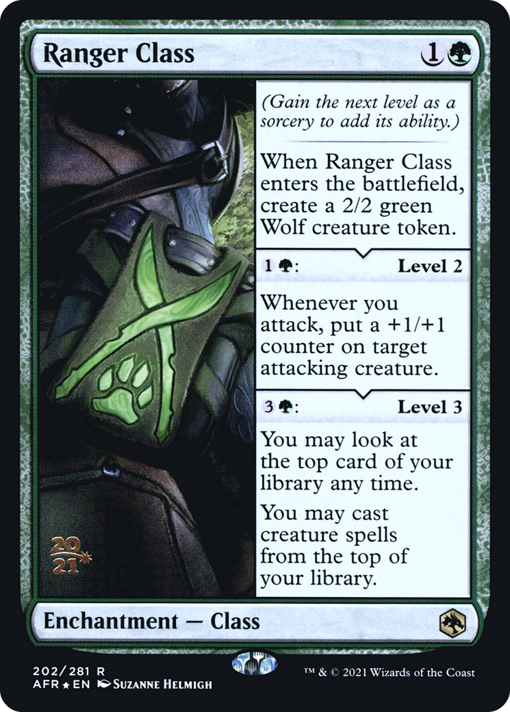Ranger Class [Dungeons & Dragons: Adventures in the Forgotten Realms Prerelease Promos]-1