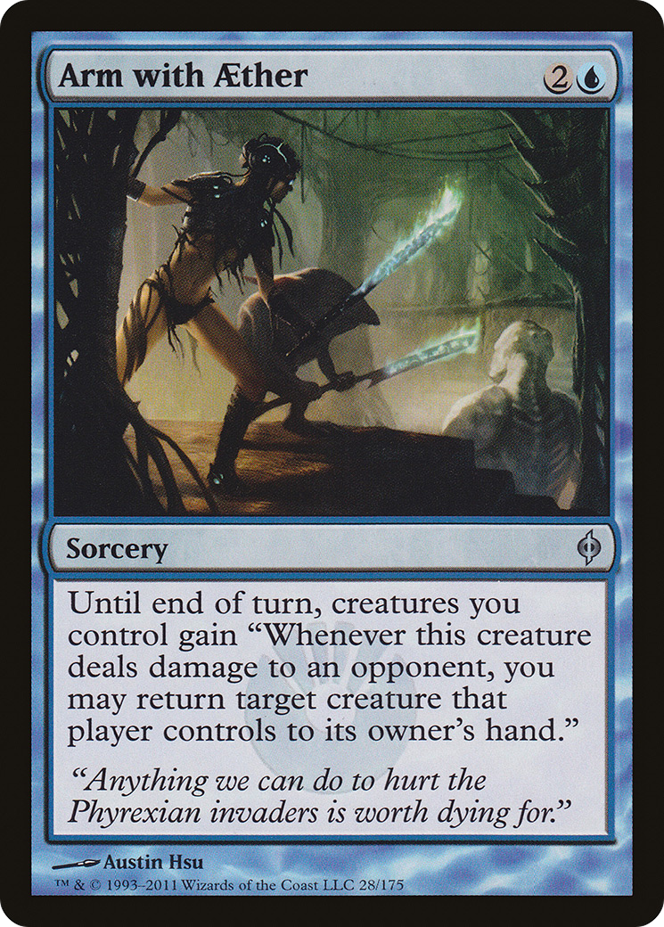 Arm with Aether [New Phyrexia]-1