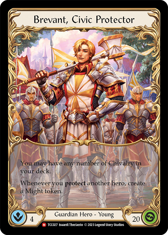 Brevant, Civic Protector [TCC027] (Round the Table: TCC x LSS)  Rainbow Foil-3