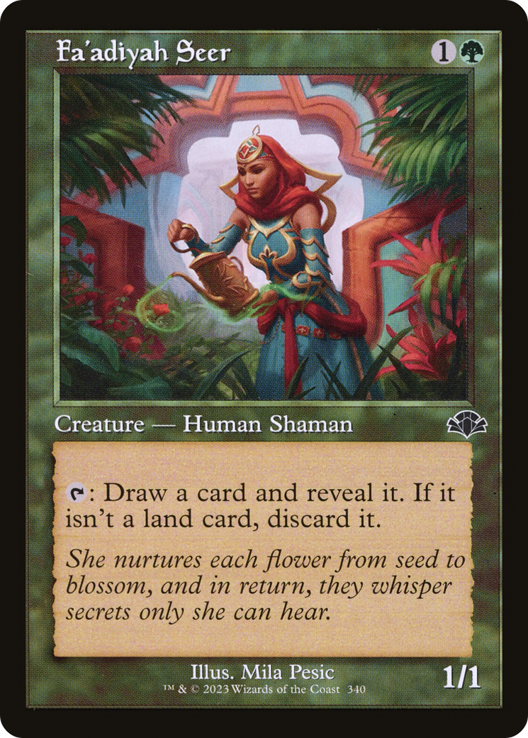 Fa'adiyah Seer (Retro) [Dominaria Remastered]-1