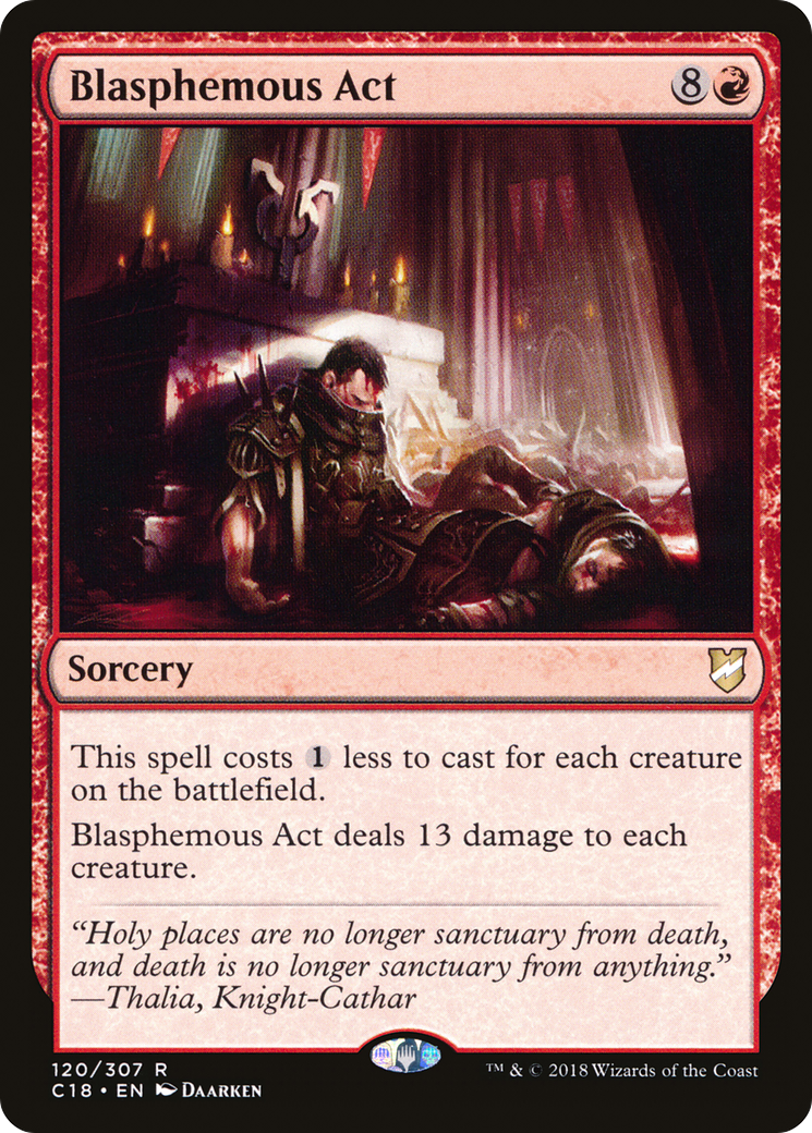 Blasphemous Act [Commander 2018]-1