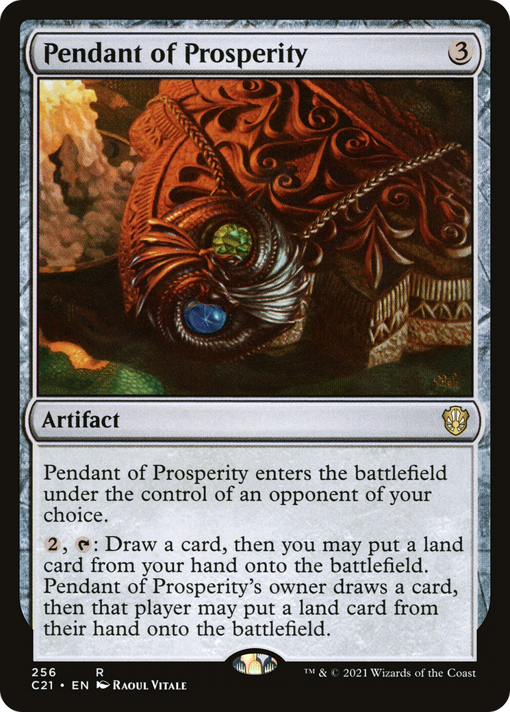 Pendant of Prosperity [Commander 2021]-1