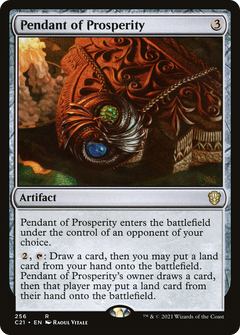 Pendant of Prosperity [Commander 2021]-1