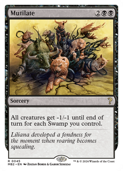 Mutilate (White Border) [Mystery Booster 2]-1