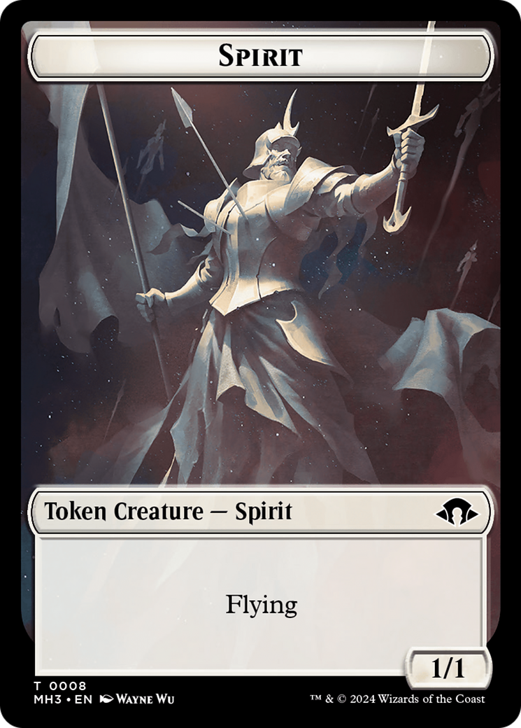 Spirit (TMH3-008) - Modern Horizons 3 Tokens Foil-1