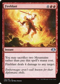 Fireblast [Dominaria Remastered]-1