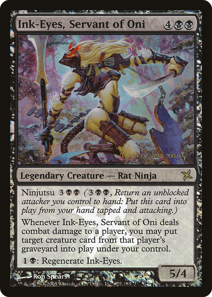 Ink-Eyes, Servant of Oni [Betrayers of Kamigawa Promos]-1