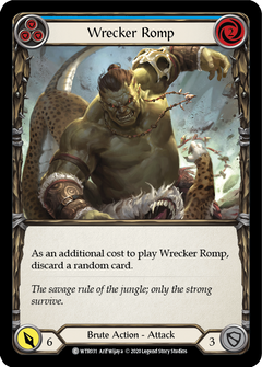 Wrecker Romp (Blue) [U-WTR031] (Welcome to Rathe Unlimited)  Unlimited Rainbow Foil-2