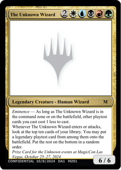 The Unknown Wizard (UNK-MZ01) - Unknown Event-1