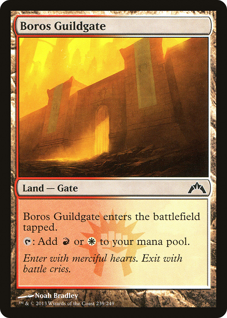Boros Guildgate [Gatecrash]-1