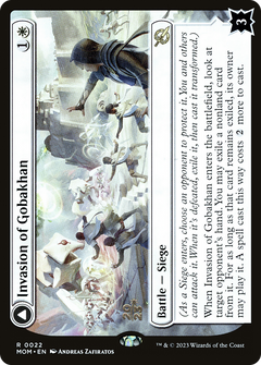 Invasion of Gobakhan // Lightshield Array [March of the Machine Prerelease Promos]-1