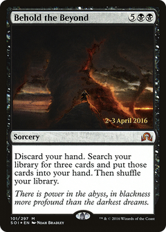 Behold the Beyond [Shadows over Innistrad Prerelease Promos]-1