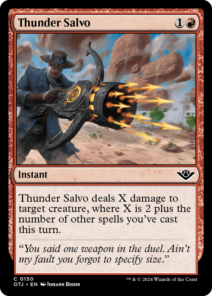 Thunder Salvo [Outlaws of Thunder Junction]-1
