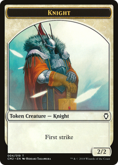 Knight Token [Commander Anthology Volume II Tokens]-1