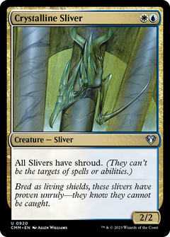 Crystalline Sliver [Commander Masters]-1
