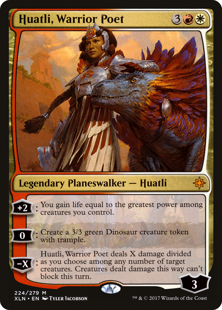 Huatli, Warrior Poet [Ixalan]-1