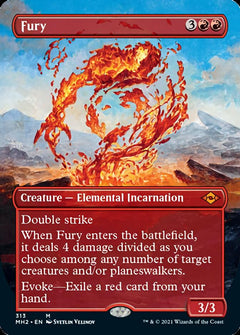 Fury (Borderless Alternate Art) [Modern Horizons 2]-2