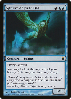 Sphinx of Jwar Isle [Zendikar]-1