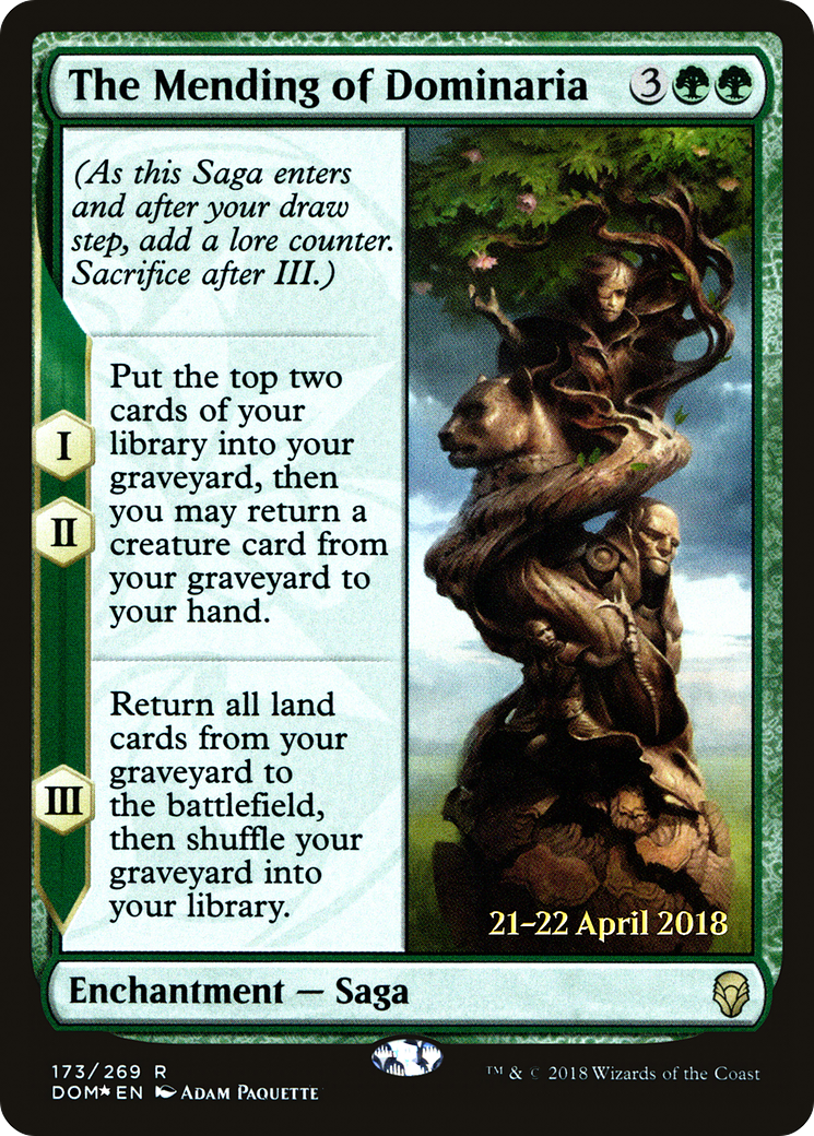 The Mending of Dominaria [Dominaria Prerelease Promos]-1