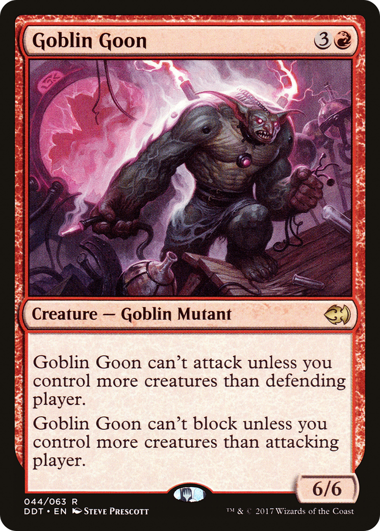Goblin Goon [Duel Decks: Merfolk vs. Goblins]-1