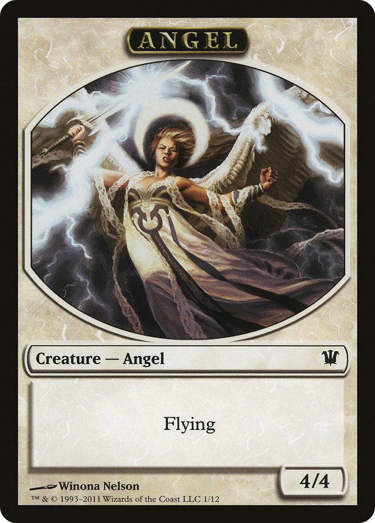 Angel Token [Innistrad Tokens]-1