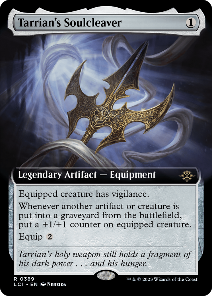 Tarrian's Soulcleaver (Extended Art) [The Lost Caverns of Ixalan]-1