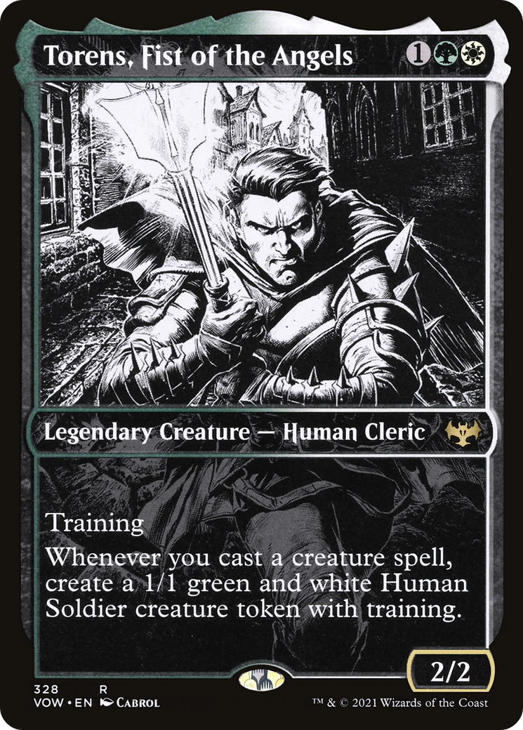 Torens, Fist of the Angels (Showcase) (VOW-328) - Innistrad: Crimson Vow: (Showcase) Foil-1