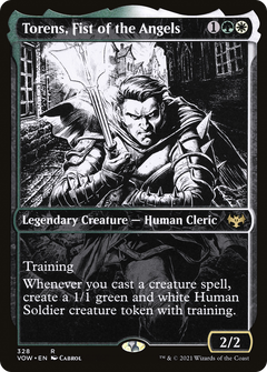 Torens, Fist of the Angels (Showcase) (VOW-328) - Innistrad: Crimson Vow: (Showcase) Foil-1