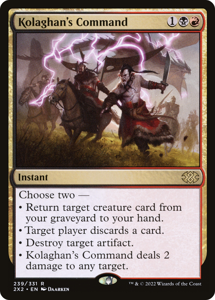 Kolaghan's Command [Double Masters 2022]-1