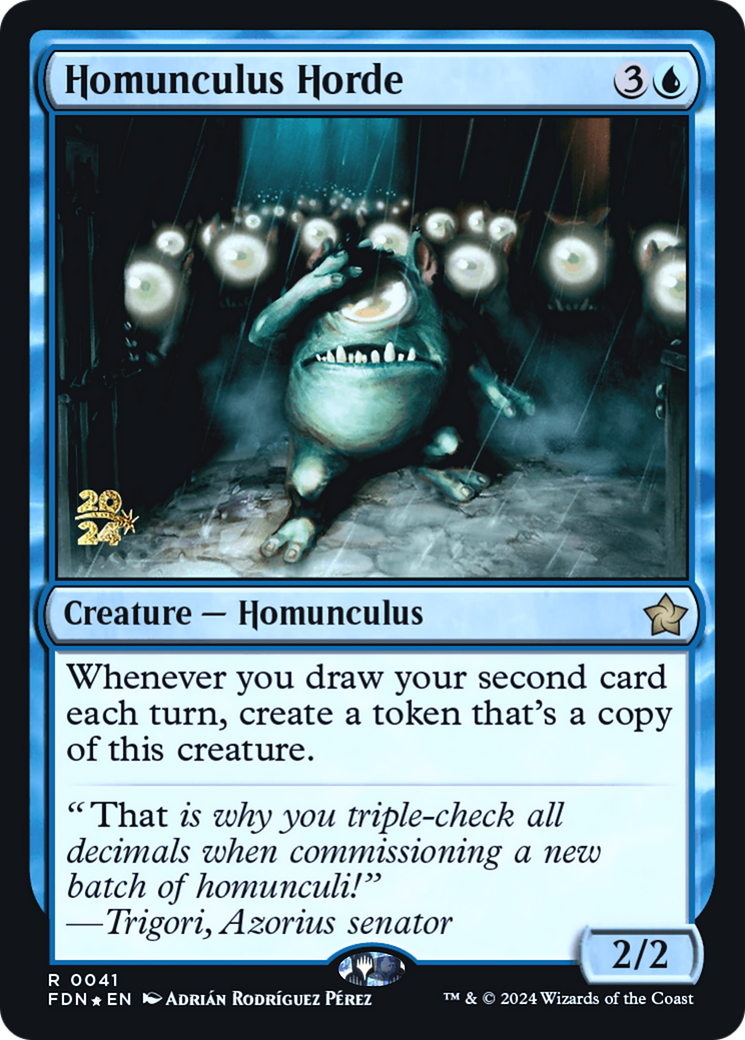 Homunculus Horde [Foundations Prerelease Promos]-1