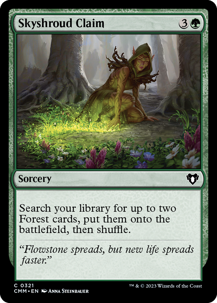 Skyshroud Claim [Commander Masters]-1