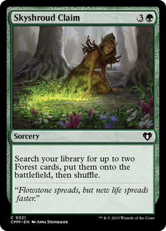 Skyshroud Claim [Commander Masters]-1