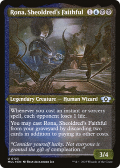 Rona, Sheoldred's Faithful (Foil Etched) [Multiverse Legends]-1