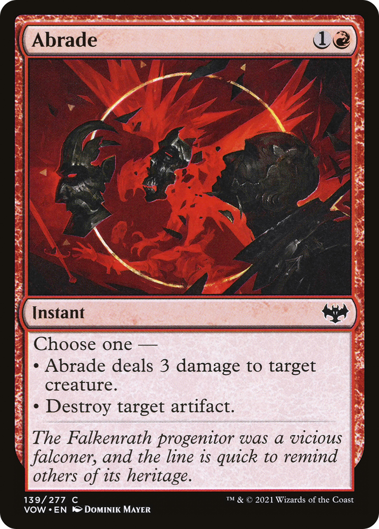 Abrade [Innistrad: Crimson Vow]-1