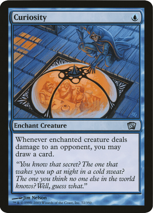Curiosity (Oversized) [Eighth Edition Box Topper]-1